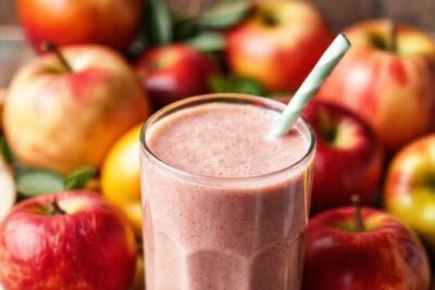 Un batido vibrante y delicioso se presenta