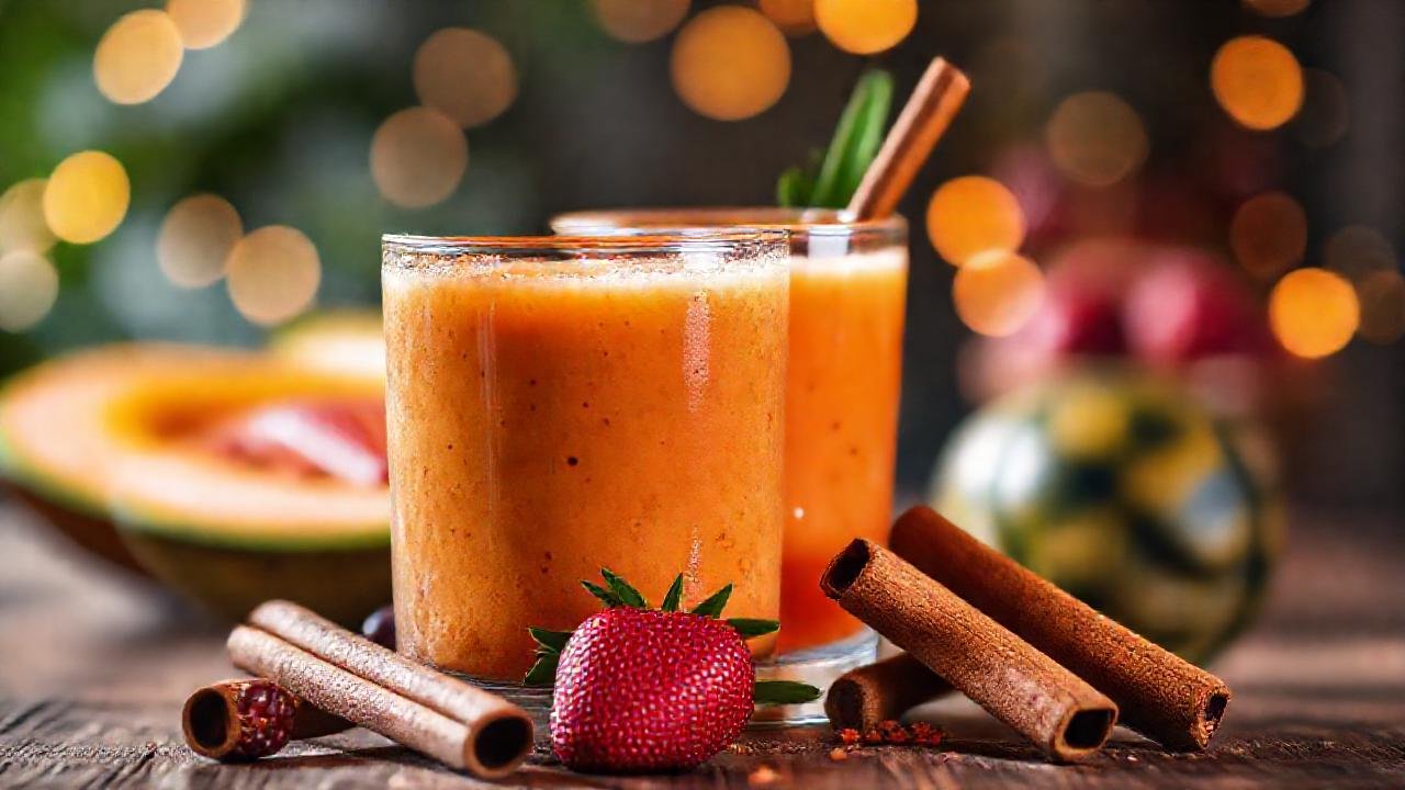 Un batido tropical invita al placer