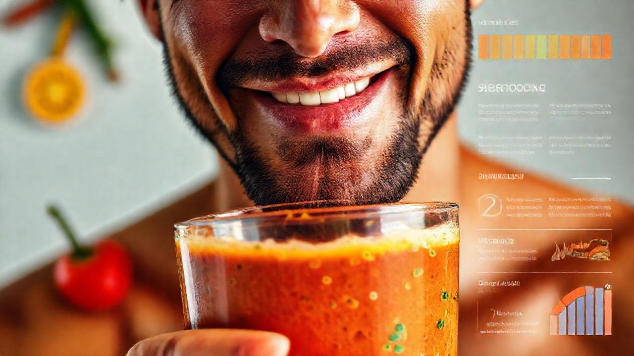 Un smoothie saludable promueve vitalidad y belleza