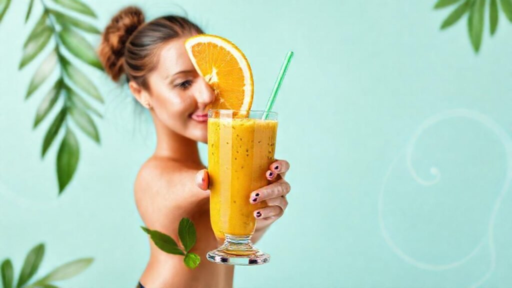 Smoothie saludable para belleza y energía