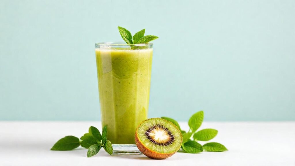 Batido de kiwi saludable