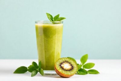 Batido de kiwi saludable