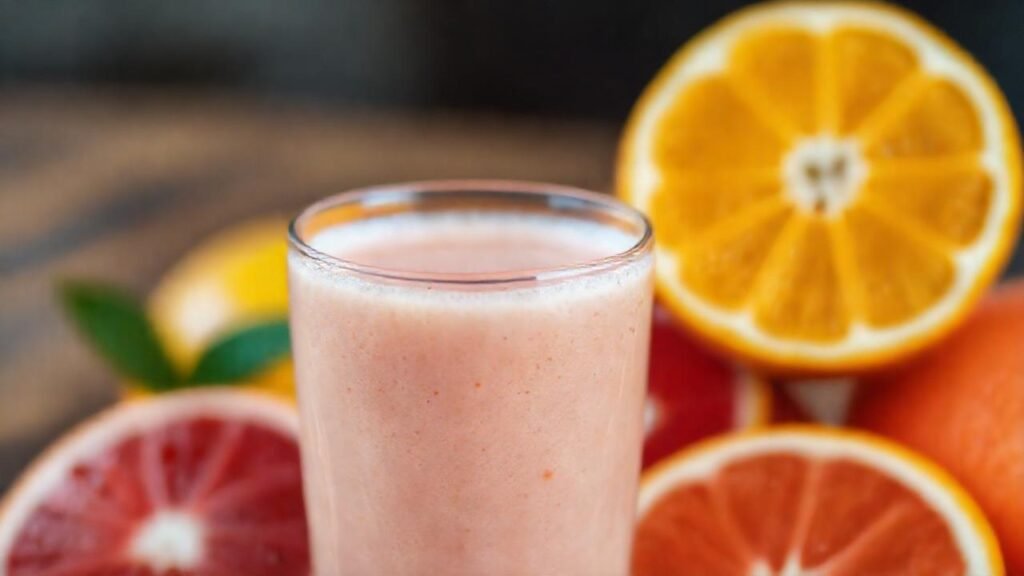 Batido cítrico sano