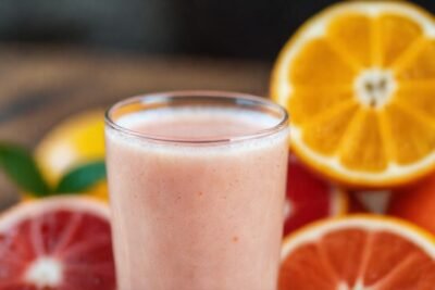 Batido cítrico sano