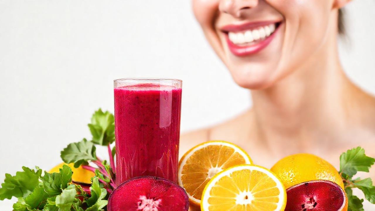 Batido de remolacha, saludable y revitalizante
