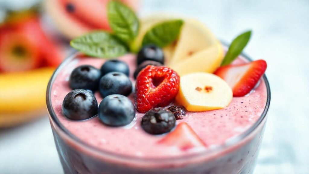 Batido colorido