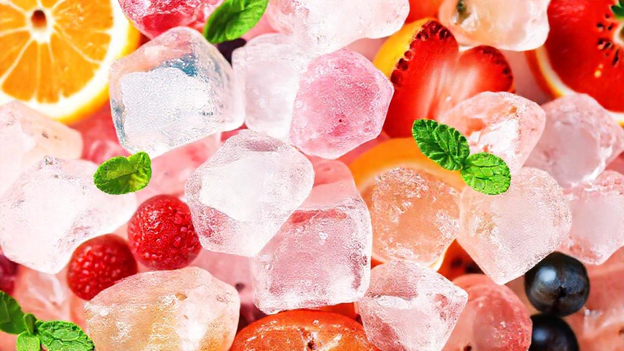 Frutas saludables y smoothies vibrantes