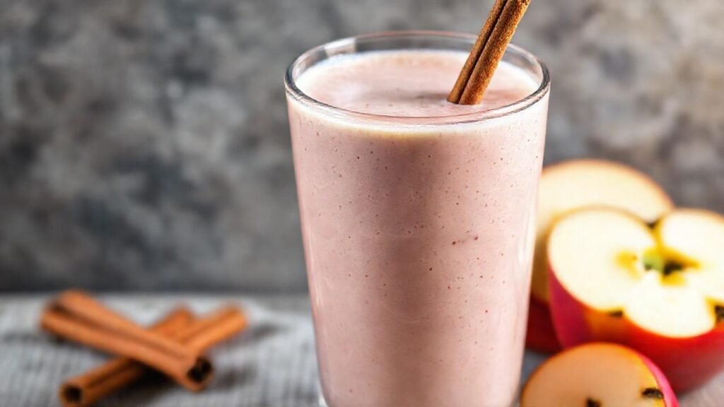 Batido brillante y delicioso