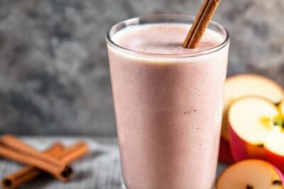 Batido brillante y delicioso