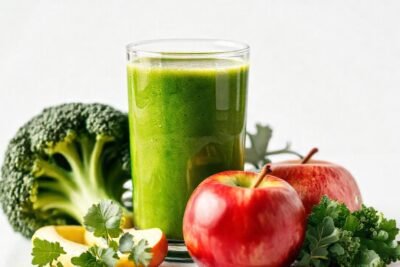 Batido verde saludable