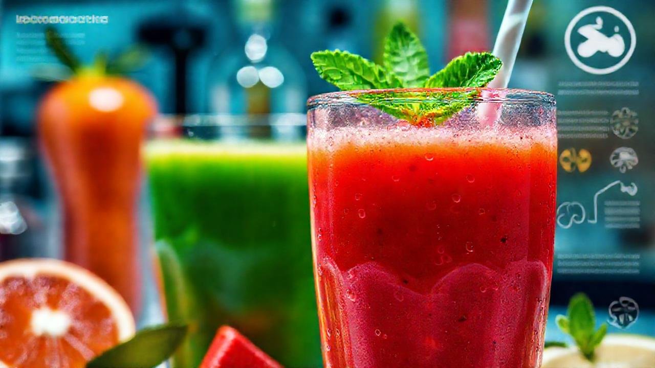 Batido saludable, ciencia y frescura