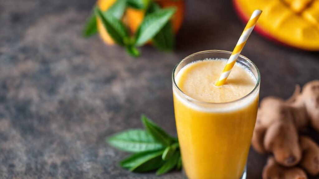 Batido de mango vibrante