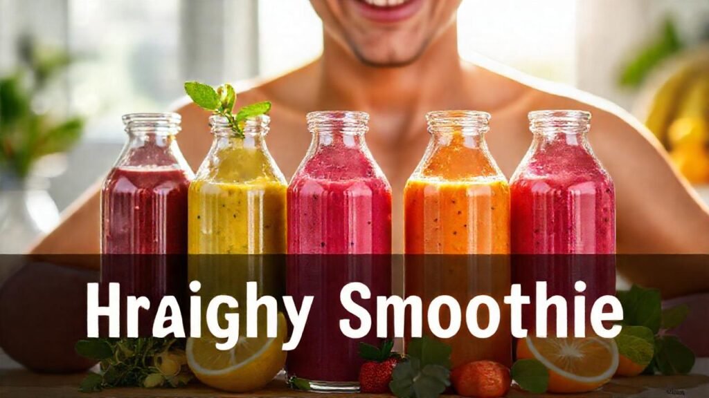 Batido saludable da alegría matutina