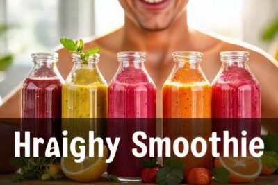 Batido saludable da alegría matutina