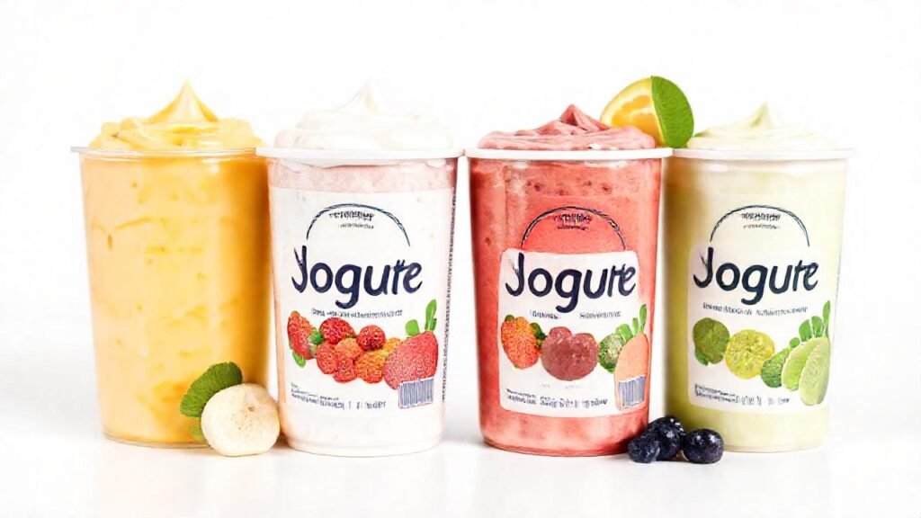 Yogur cremoso: salud y estética visual