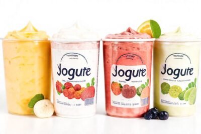 Yogur cremoso: salud y estética visual