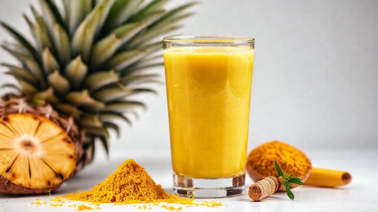 Batido vibrante y saludable, refrescante y apetitoso