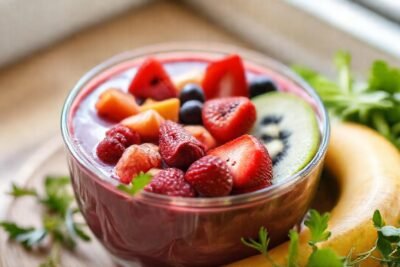 Frutas y verduras frescas inspiran salud