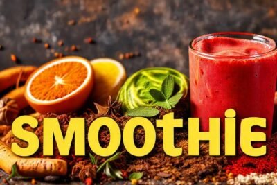 Batido exótico y apetitoso