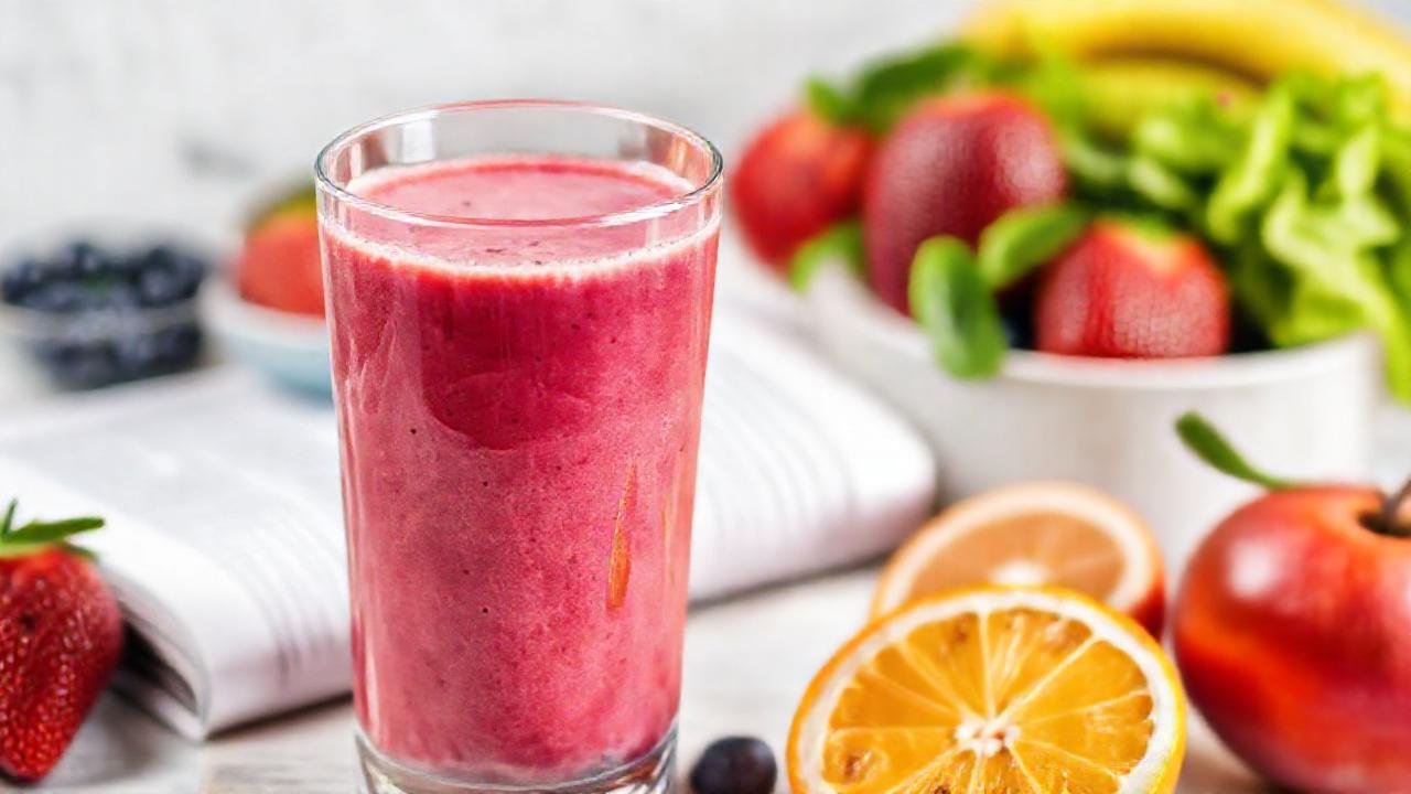 Batido saludable, fresco y apetitoso