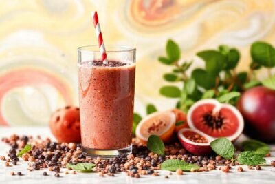 Semillas de chía: smoothie saludable y energía