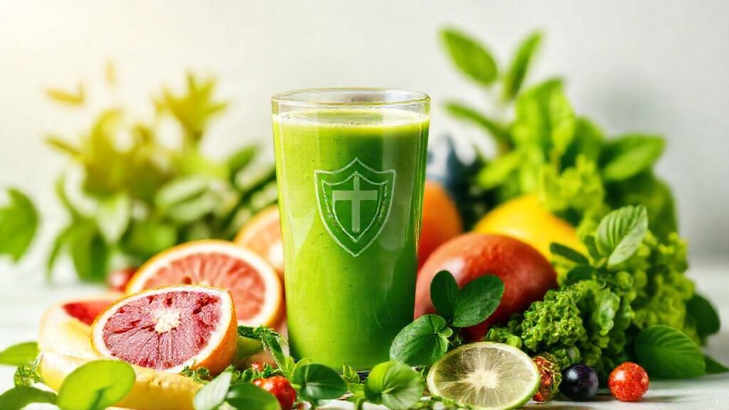 Un batido verde promueve salud y vitalidad