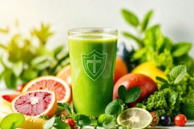 Un batido verde promueve salud y vitalidad