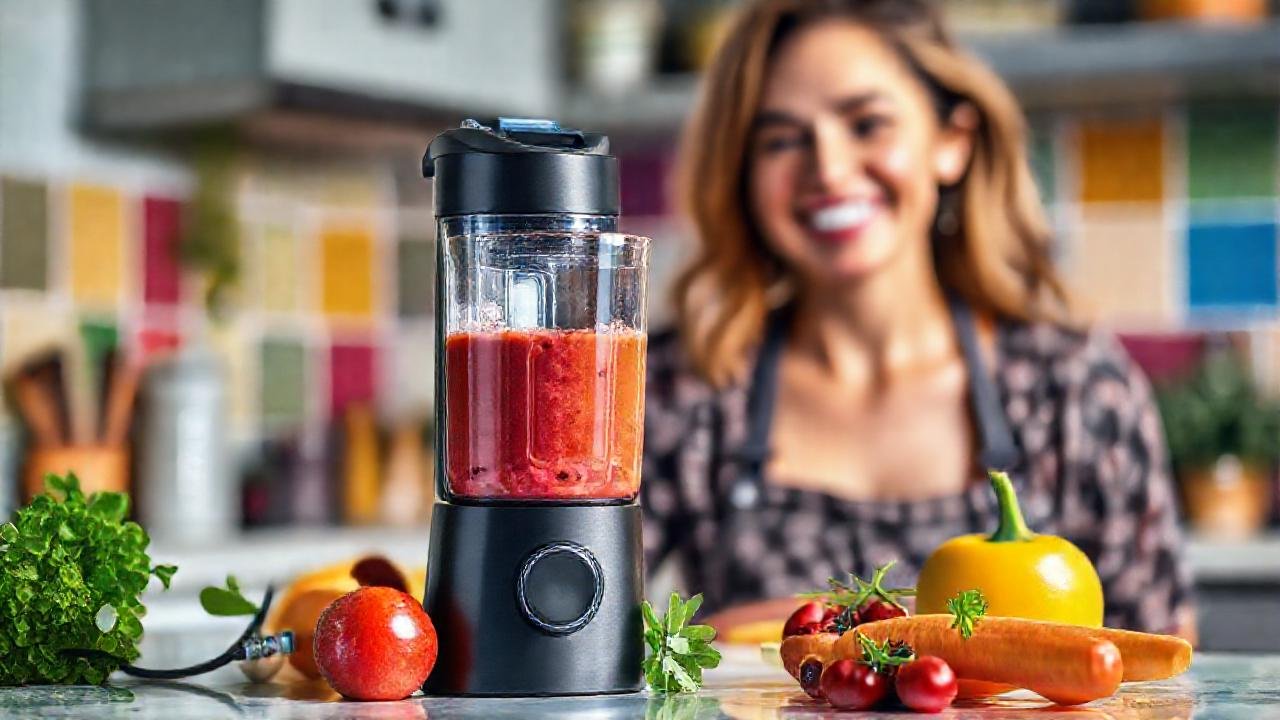 Batido saludable, portátil y moderno
