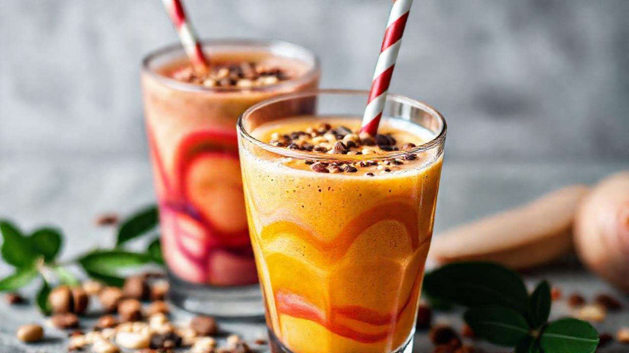 Un batido vibrante y elegante