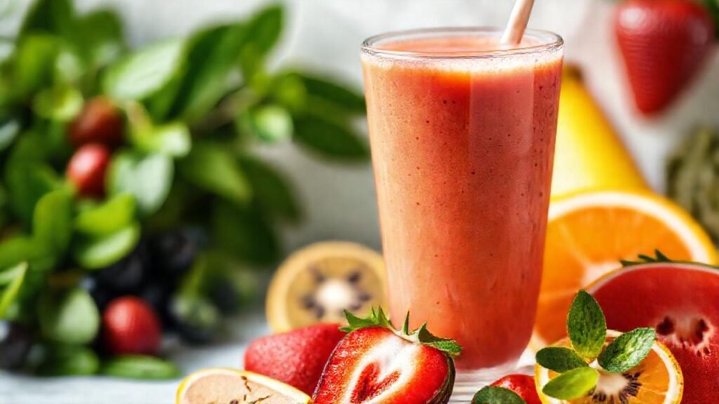 Un batido vibrante