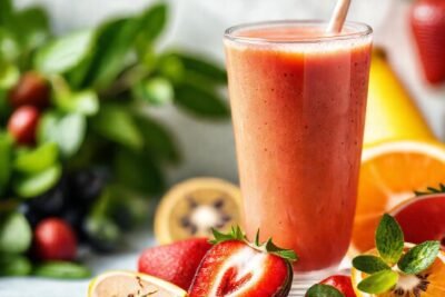Un batido vibrante