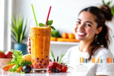 Batido saludable