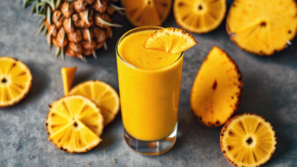 Batido tropical saludable para la piel