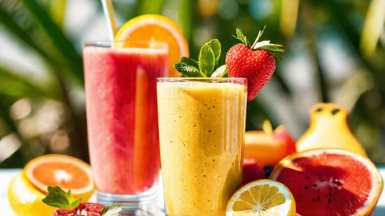 Batido vibrante: frescura, salud y verano