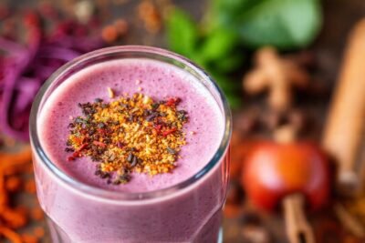 Batido saludable y vibrante