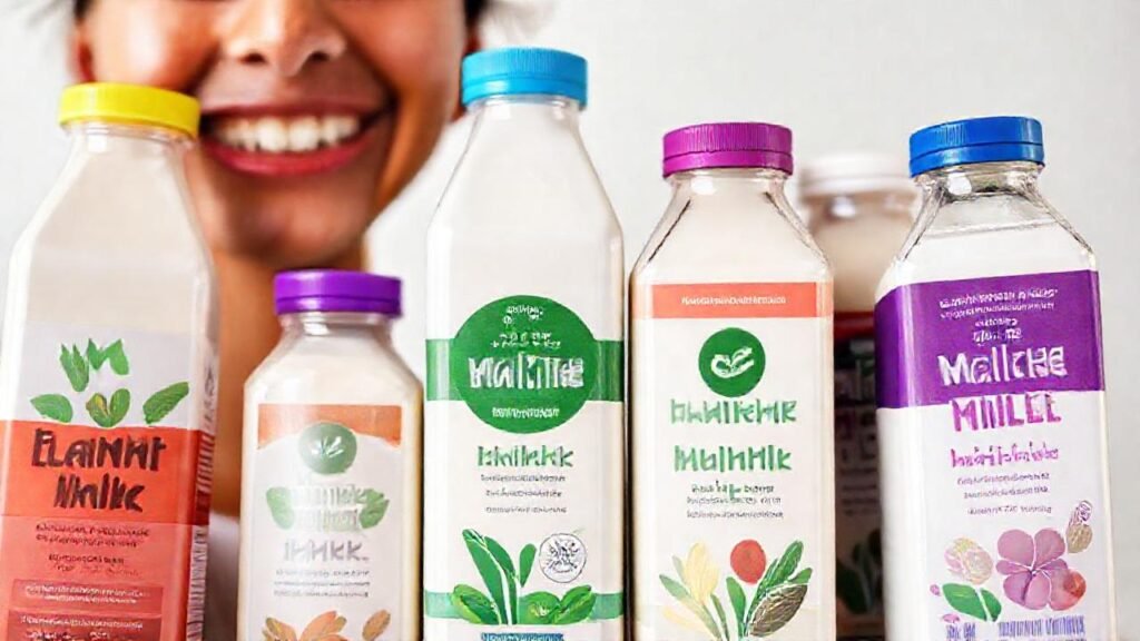 Leches vegetales diversas promueven un estilo saludable