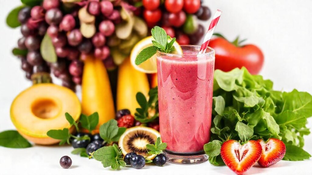 Batido vibrante: salud y bienestar