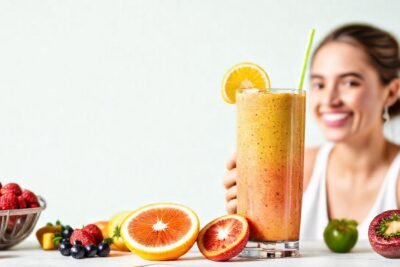 Batido saludable
