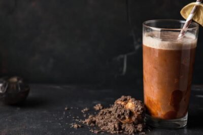 Un batido mohoso genera una imagen inquietante