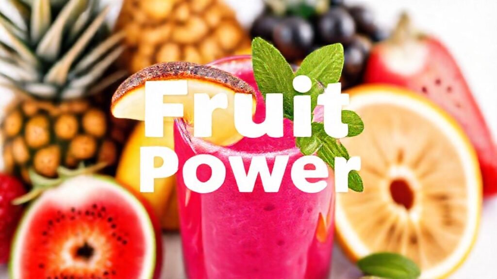 Batido tropical: energía y salud