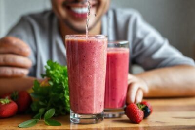 Batido brillante