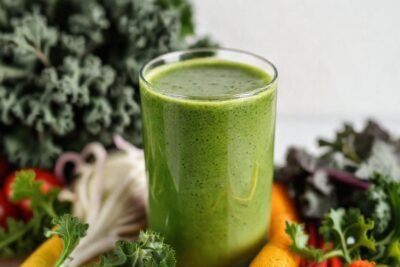 Batido de kale saludable