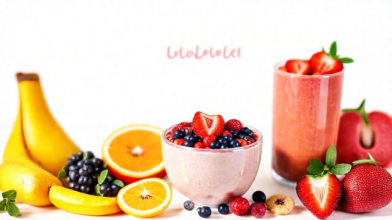 Smoothies vibrantes inspiran bienestar saludable