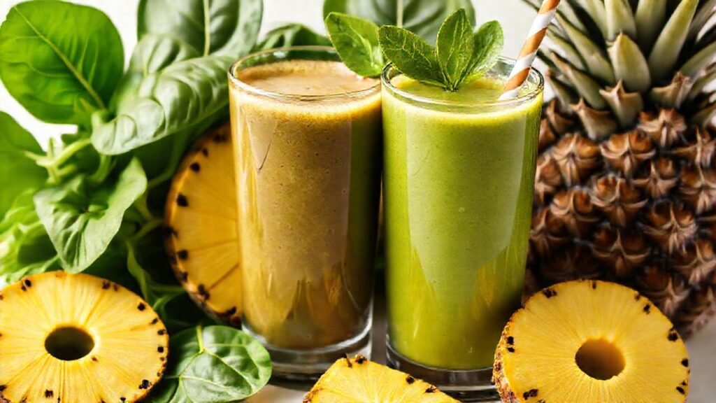 Batido tropical saludable