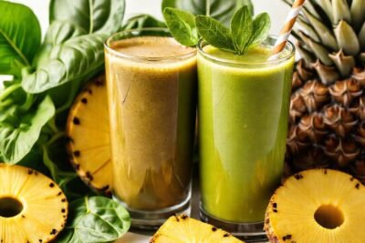 Batido tropical saludable