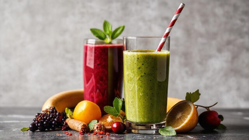 Un batido elegante y sofisticado