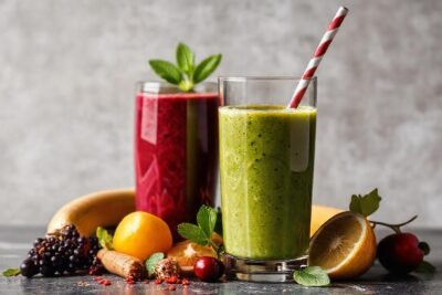 Un batido elegante y sofisticado