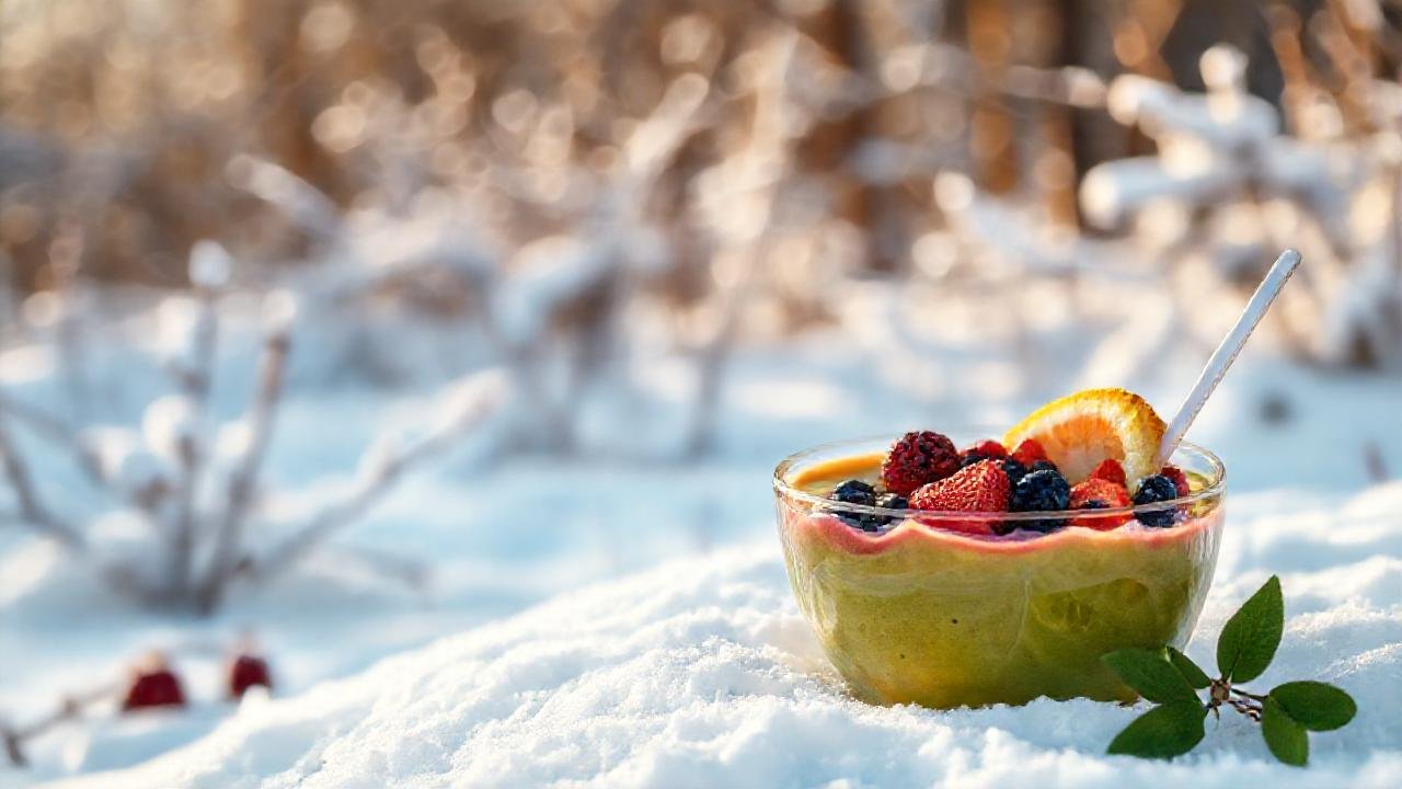 Frutas vibrantes invitan a la salud