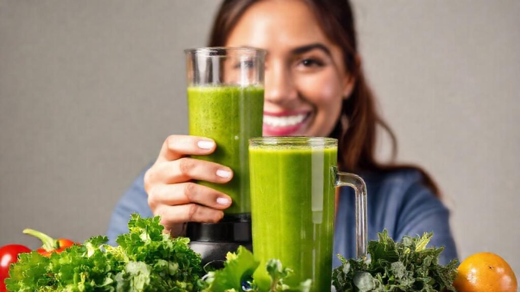 Batido verde saludable