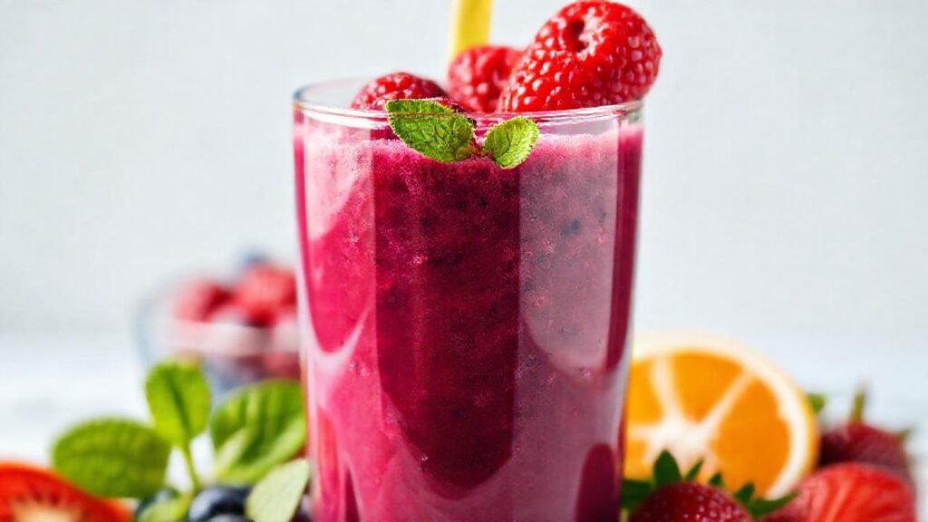 Bayas frescas fortalecen y revitalizan